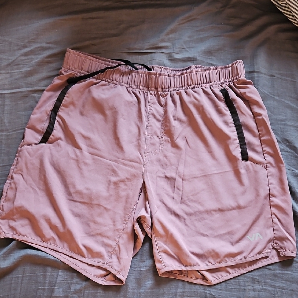 Men's Pale Pink RVCA Shorts
